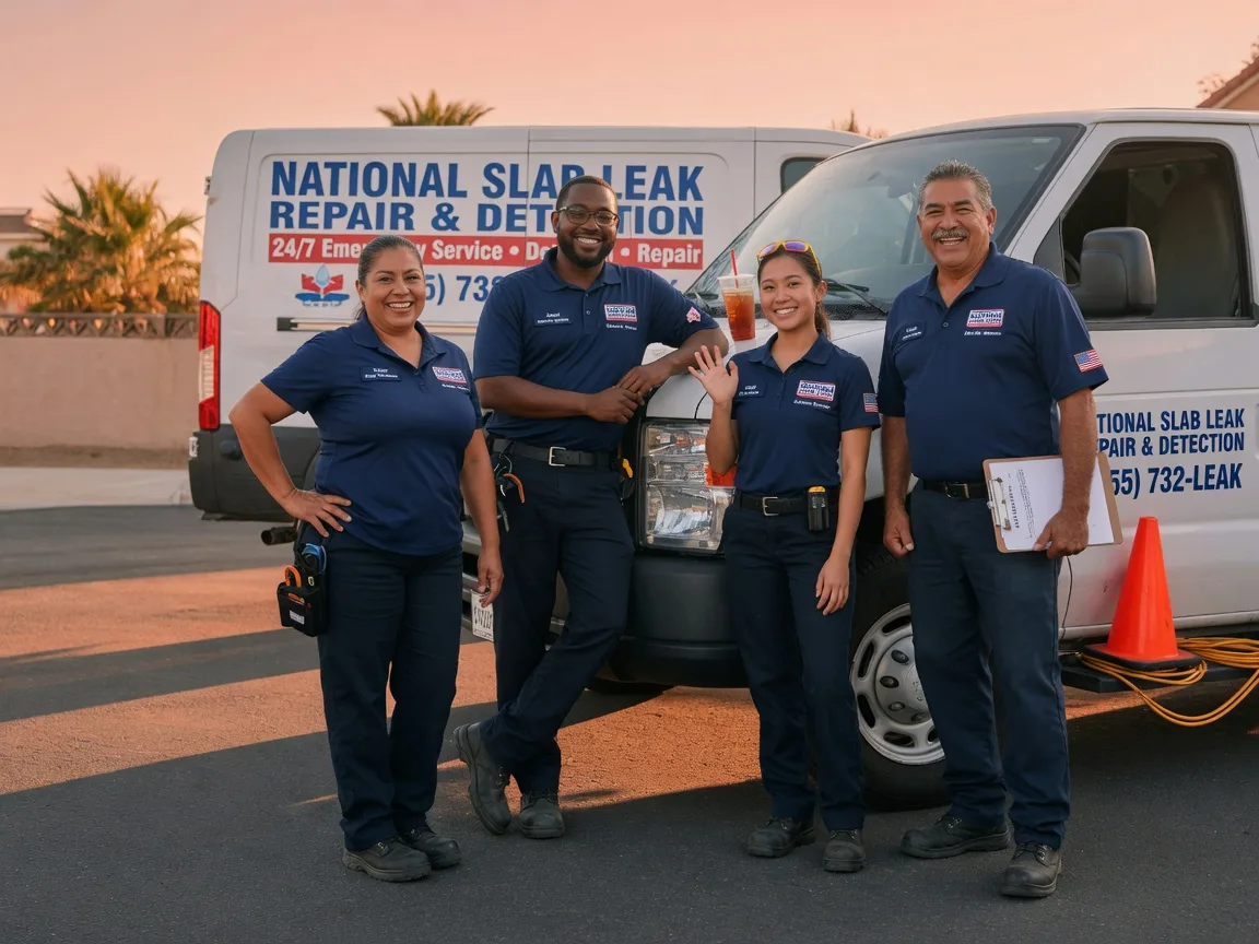 Slab Leak Detection company in Frederika, IA